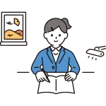 Fall Of Study Female Student SVG Icon